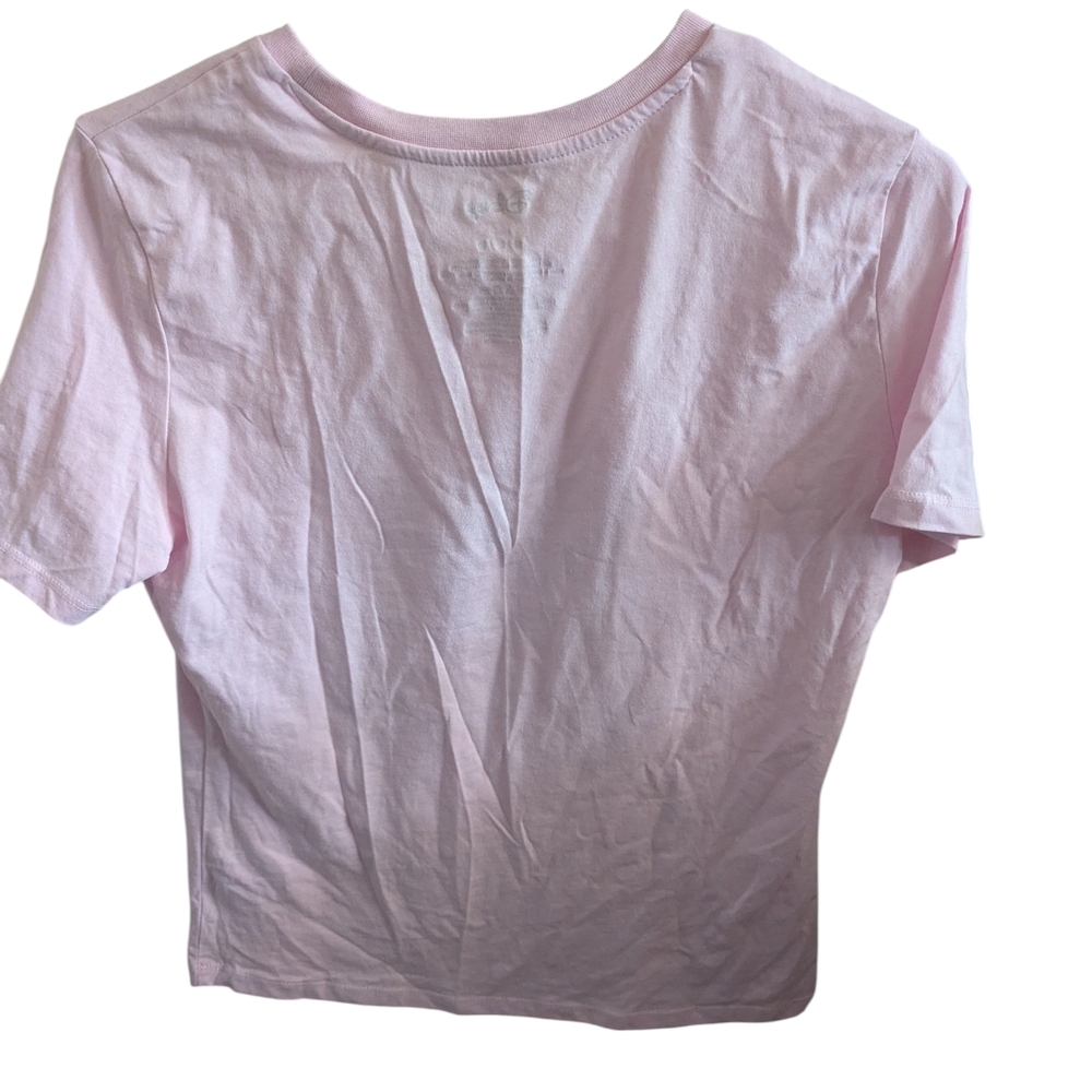 Disney Lady and the Tramp Bella Notte Pink Graphic Tee Shirt Mad Engine Medium - Picture 2 of 6
